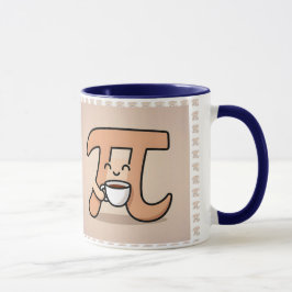 Taza divertida del Día de Pi -3.14 Regalo para ama