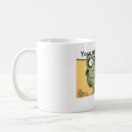 Taza divertida del dibujo animado del chiste del