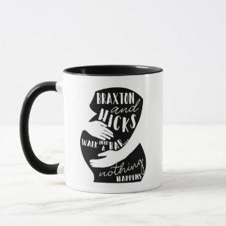 Taza divertida del embarazo de los catetos de
