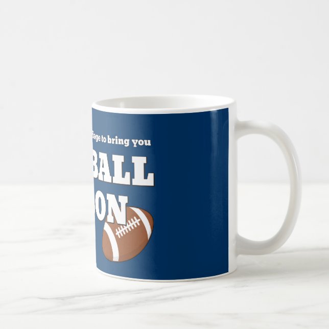 Taza divertida del fútbol (Derecha)