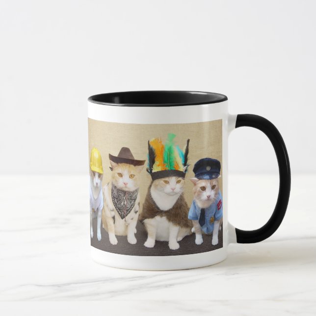 Taza divertida del gato (Derecha)