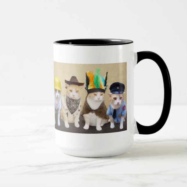 Taza divertida del gato (Derecha)