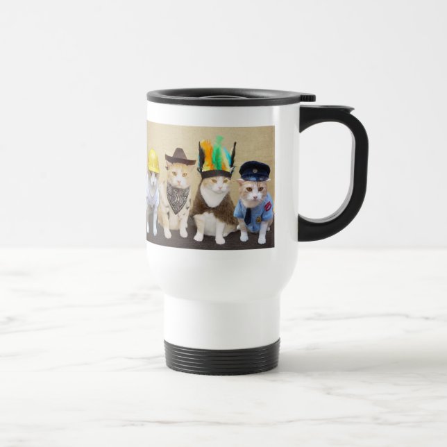 Taza divertida del gato (Derecha)