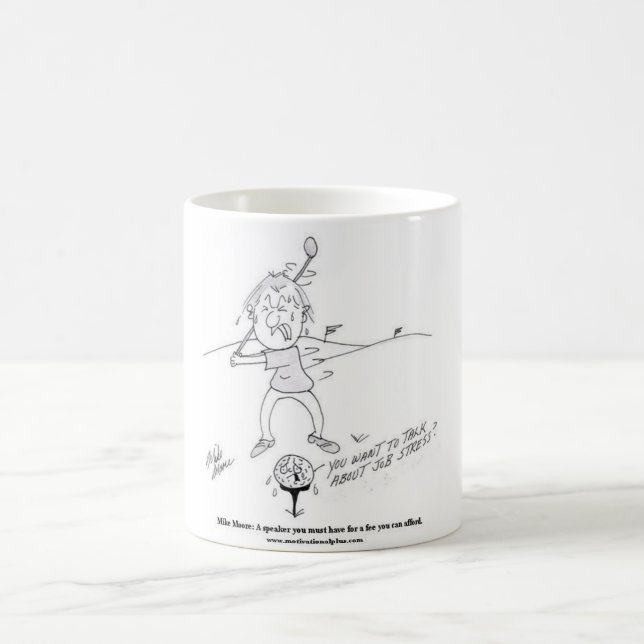 Taza divertida del golf (Centro)