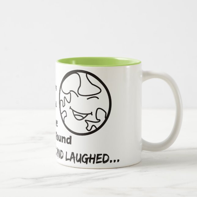 Taza divertida "del hombre prometido dios" (Derecha)