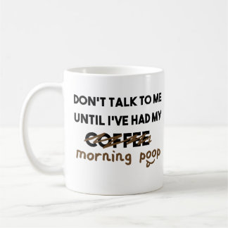Taza divertida del impulso del café