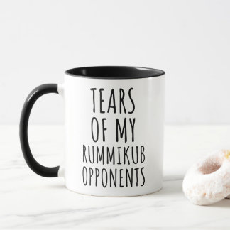 Taza divertida del juego de mesa Rummikub regalo p