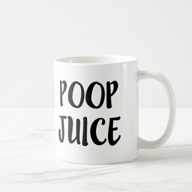 Taza divertida del jugo del impulso (Derecha)
