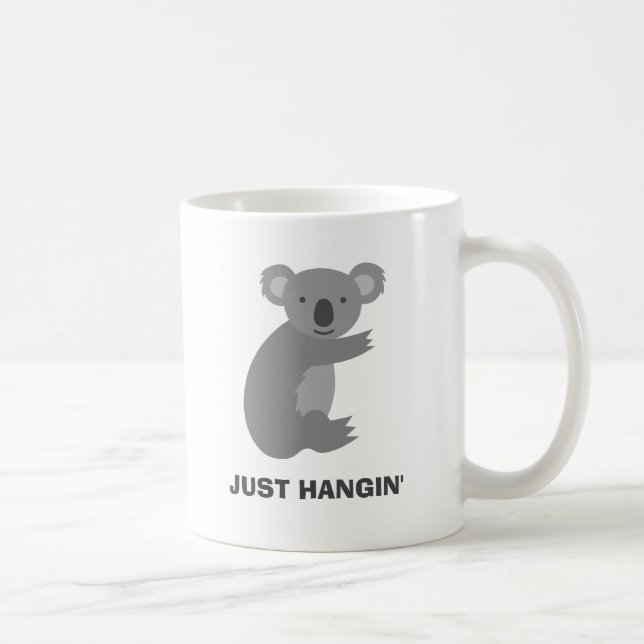 Taza divertida del oso de koala (Derecha)
