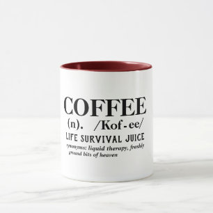 taza divertida del retruécano líquido de la