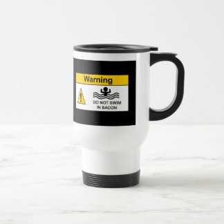 Taza divertida del viaje de la advertencia del