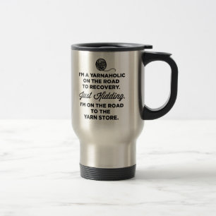 Taza divertida del viaje de Yarnaholic