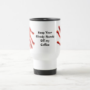 Taza divertida del viaje del café