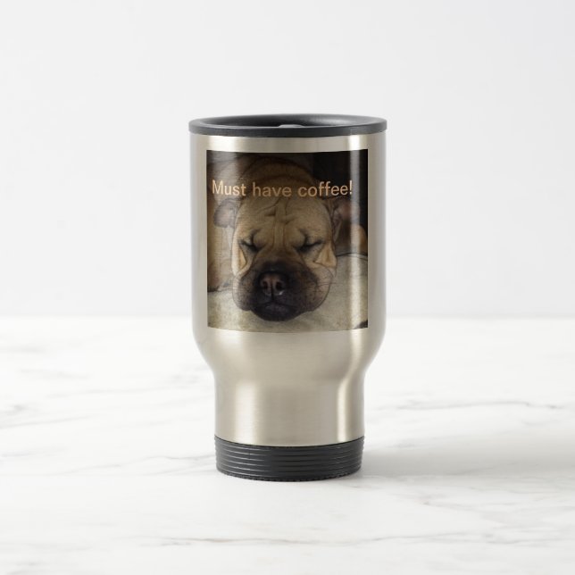 Taza divertida del viaje del café (Centro)
