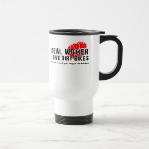 Taza divertida del viaje del motocrós de la bici
