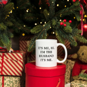 Taza divertida Es mi Hola Soy el Marido 