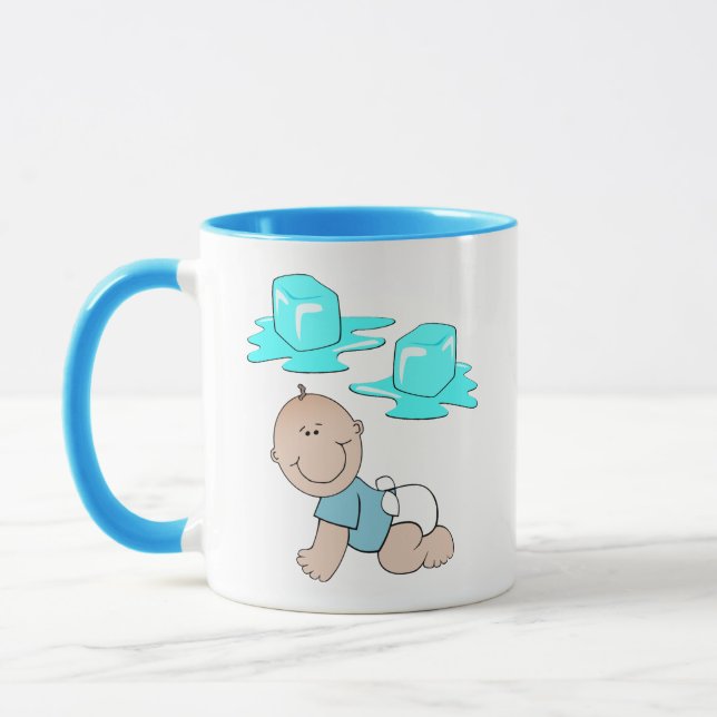 Taza Divertida Hielo Hielo Bebé (Izquierda)