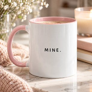 Taza Divertida Moderna MÍA Mi Café