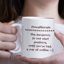 Taza divertida para adictos al café