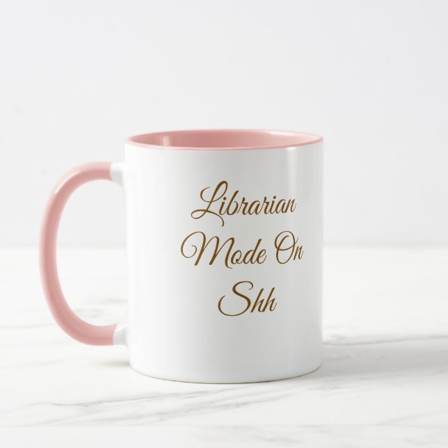 Taza Divertida Para Amantes De Los Libros Con Modo (Izquierda)