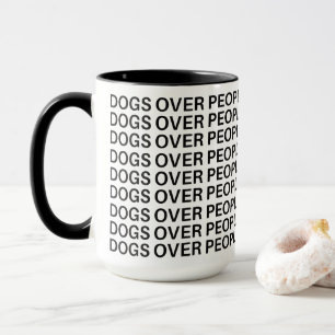 Taza divertida para amantes de perros que pone a l