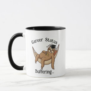 Taza divertida para graduado - Estado de carrera d