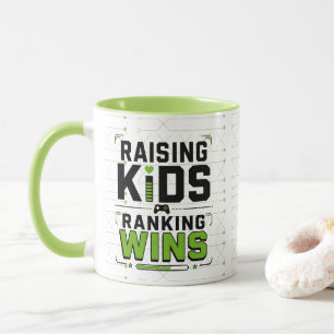 Taza divertida para papá jugador   Criando hijos