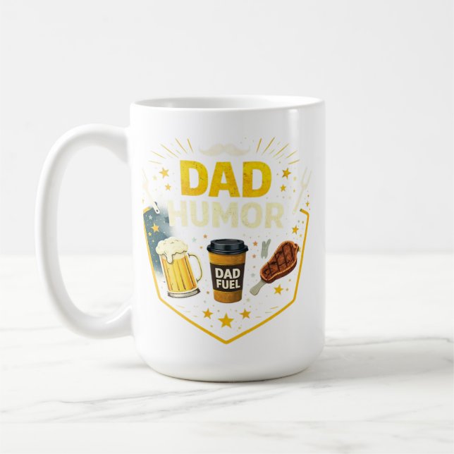 Taza divertida para papá – Regalo de taza de café  (Izquierda)