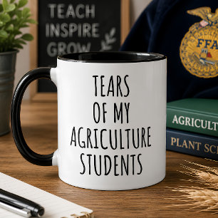 Taza divertida para profesor de agricultura Regalo
