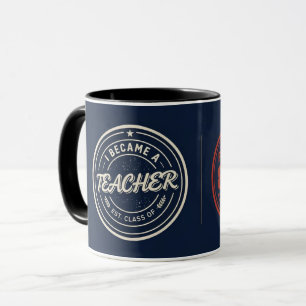 Taza divertida para profesores que buscan dinero y