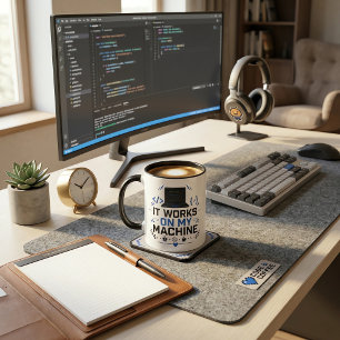 Taza divertida para programadores de informática