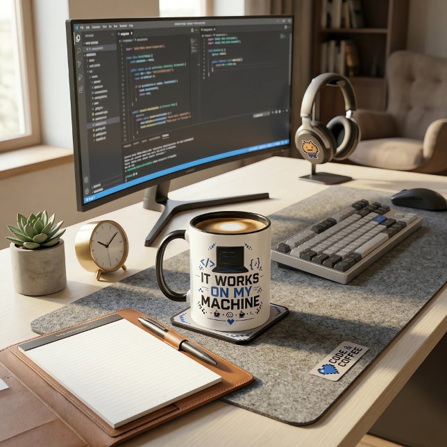 Taza divertida para programadores de informática (Subido por el creador)