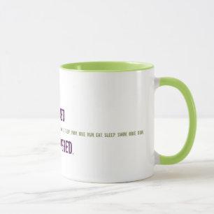 Taza divertida para Triathlete - afeitado y