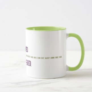 Taza divertida para Triathlete - afeitado y