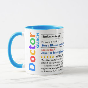 Taza divertida personalizada del mejor cirujano re