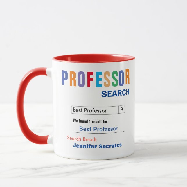 Taza divertida personalizada mejor regalo para pro (Izquierda)