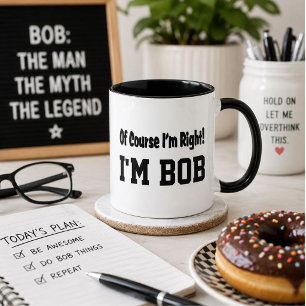Taza divertida personalizada 'Por supuesto que ten