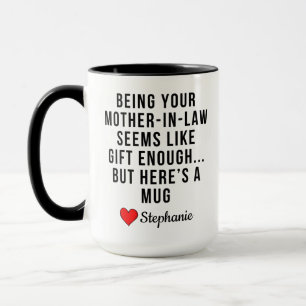 Taza Divertida Suegra Personalizada