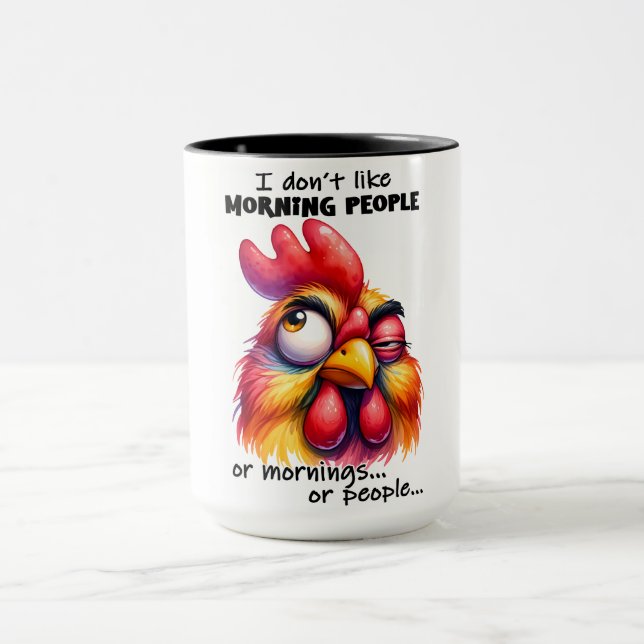 Taza Divertidas declaraciones de animales sarcásticos (Centro)