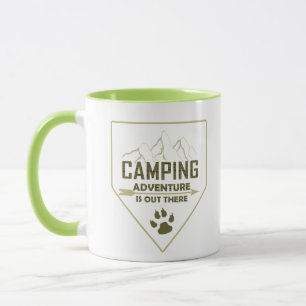 Taza Divertidas declaraciones de camping para los campi