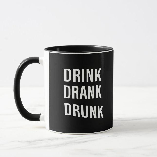 Taza Divertidas declaraciones sobre el bebedor de whisk (Izquierda)