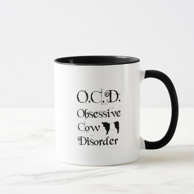 Taza Divertidas y divertidas brechas de trastorno obses (Derecha)