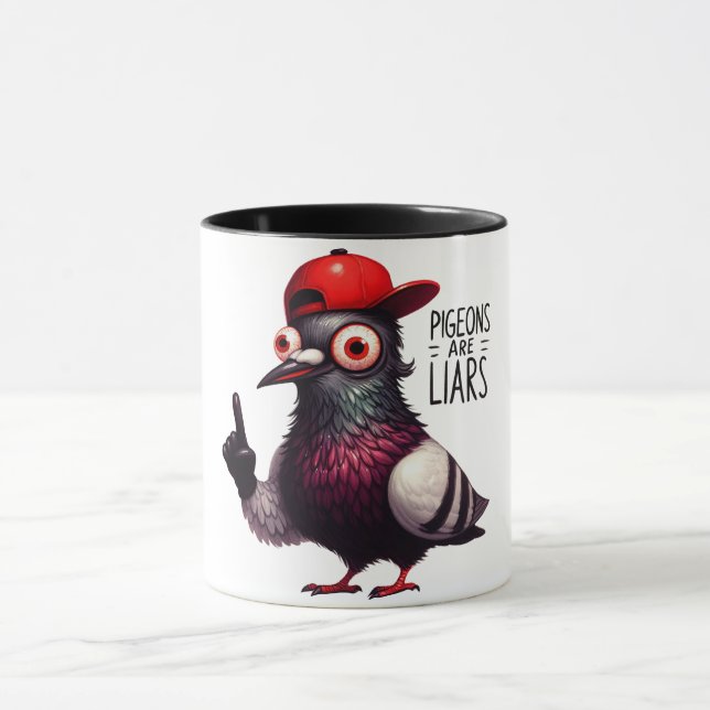 Taza Divertido animal/sarcástico/pájaro (Centro)