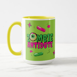Taza Divertido antídoto Zombie. Shhh. Zombie Antes De..