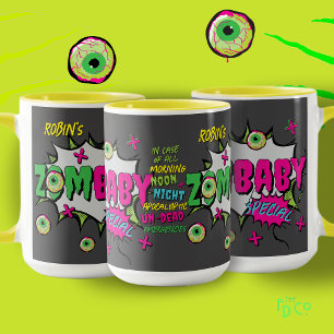 Taza Divertido Arte Pop Especial ‘ZomBaby’