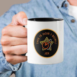 Taza Divertido Así es como juego a los bolos Regalo Per