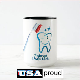 Taza Divertido cepillo de dientes Dentista Mug 🦷 Estil