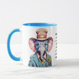 Taza Divertido Consejo De Un Elefante