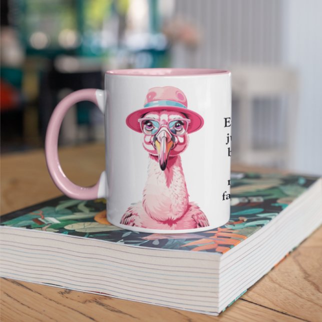 Taza Divertido Consejo De Un Flamingo (Subido por el creador)