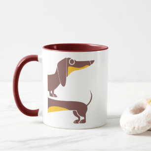 Taza Divertido dachshund lindo para padres de perros la